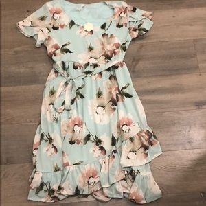 Pink Blush maternity dress, Small